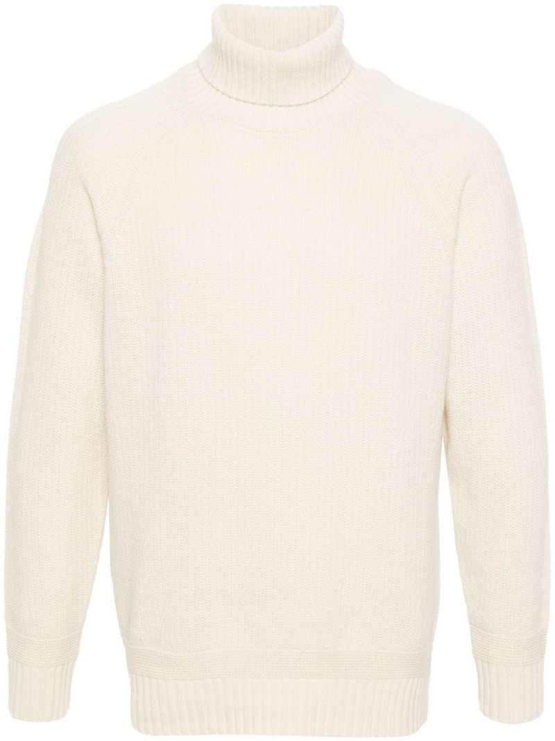 roll-neck wool jumper 1
