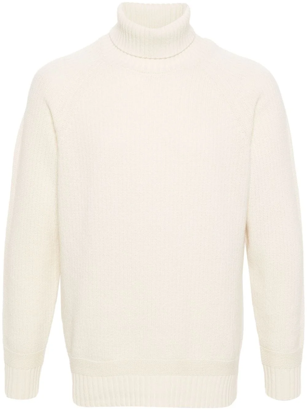 roll-neck wool jumper - 1