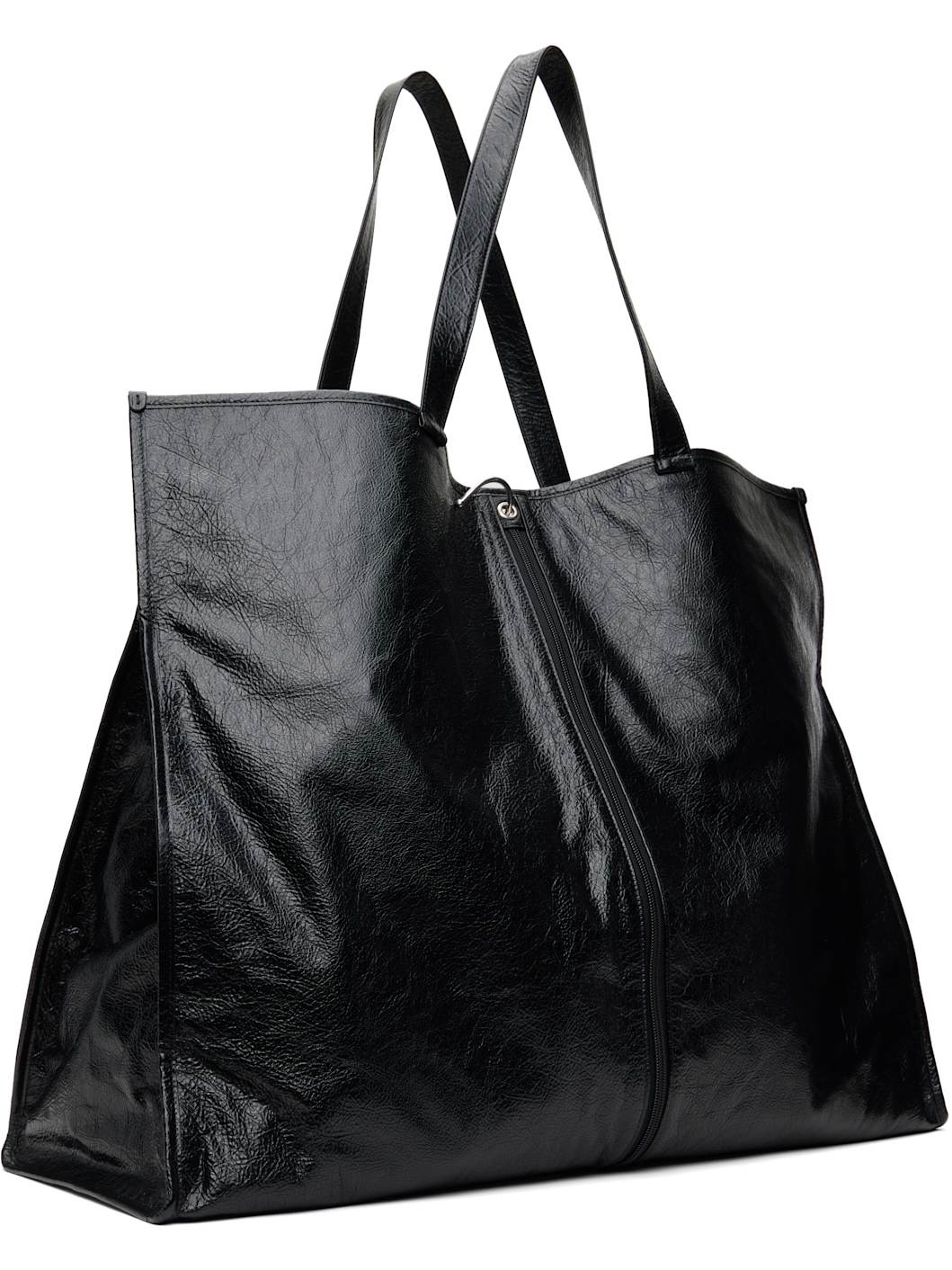 Black Shopper Garment Tote - 3