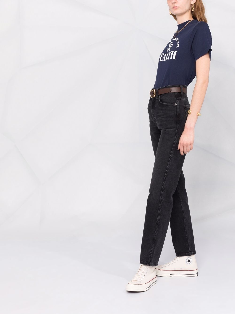 high-rise flared jeans - 4