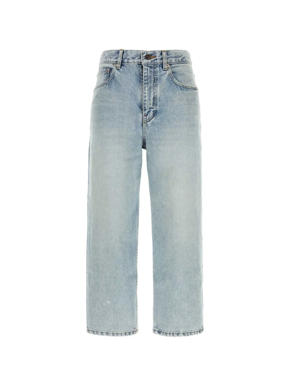 Jackie Capri distressed faded-effect jeans - 1