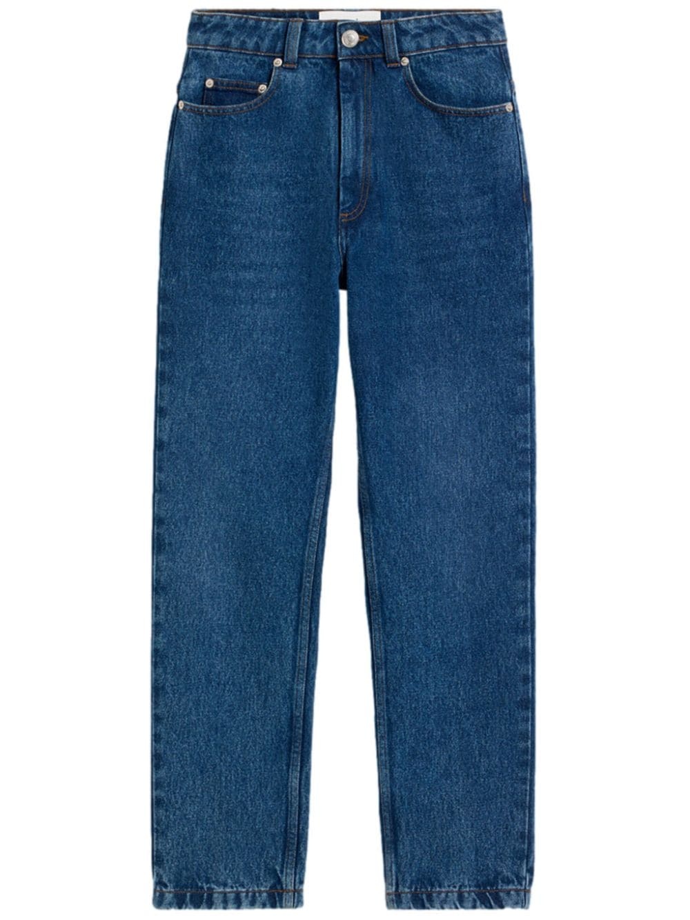 AMI Paris high-rise straight-leg jeans | farfetch | REVERSIBLE