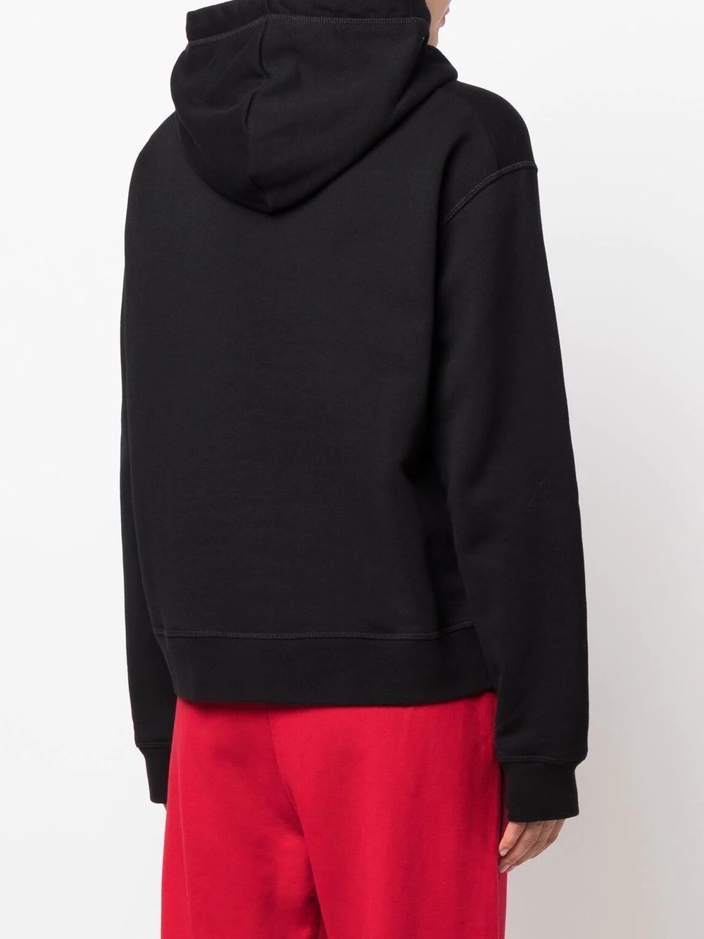 logo-print hoodie - 4