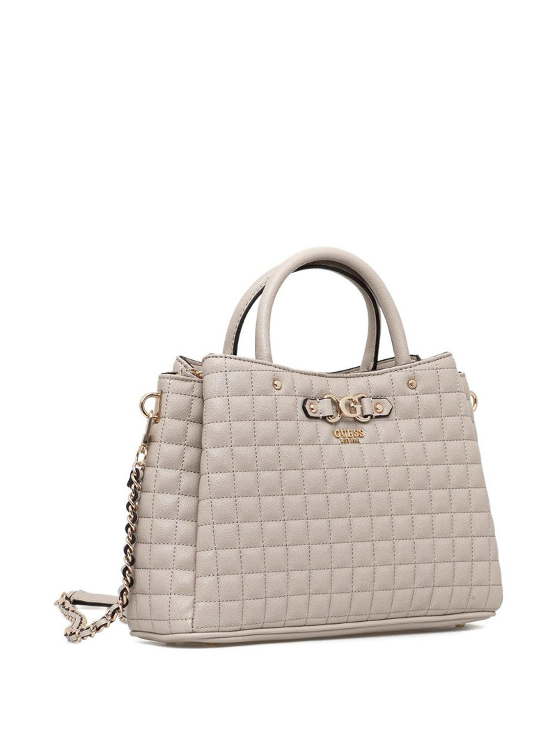 GUESS USA Nadira Girlfriend quilted chain-strap tote bag outlook