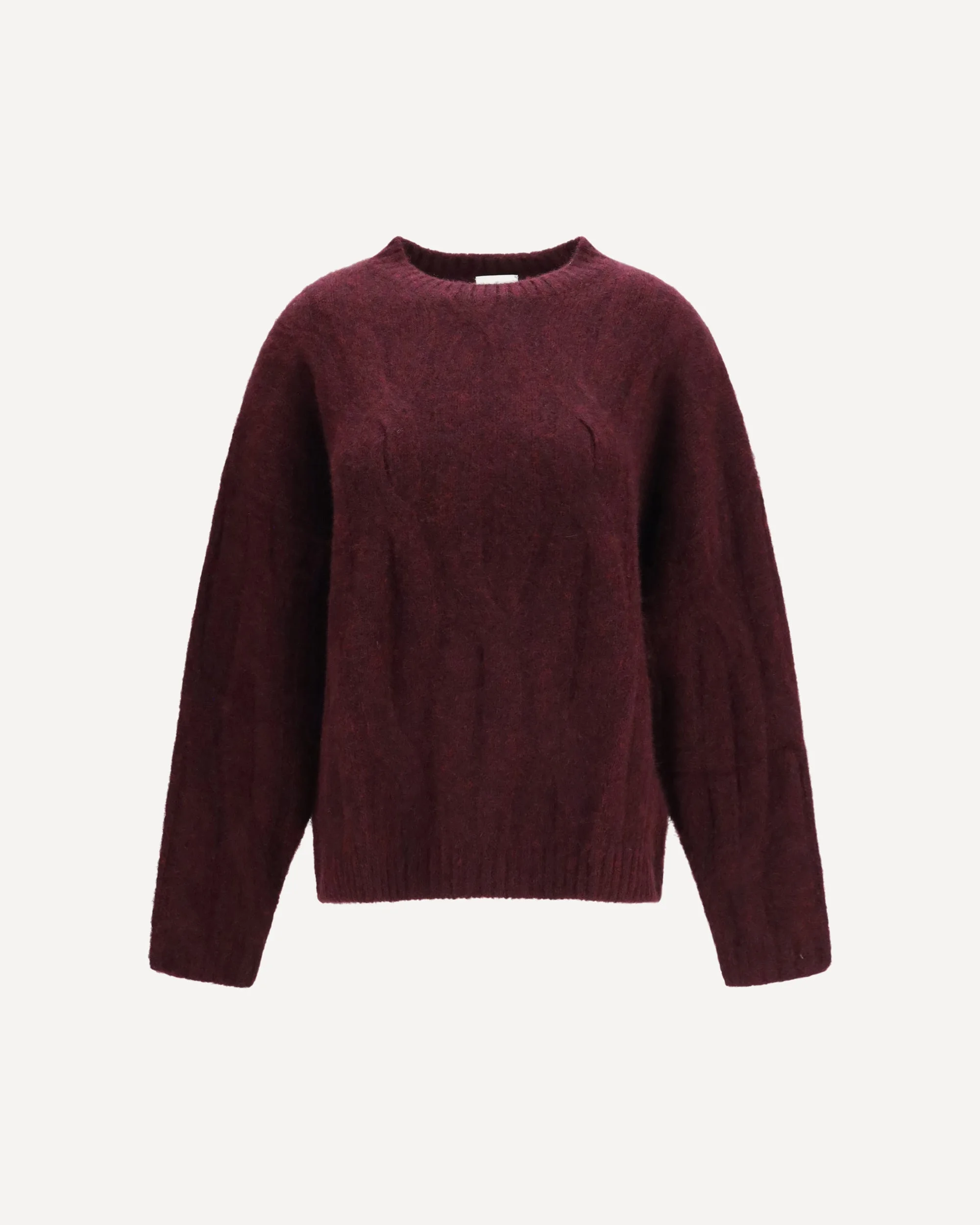 Cashmere and silk Sweater with voluminous sleeves - 1