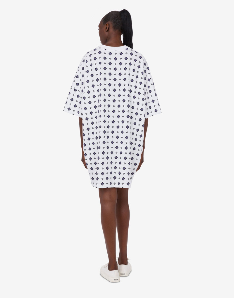 Moschino MOSCHINO TEDDY BEAR ORGANIC COTTON JERSEY DRESS outlook