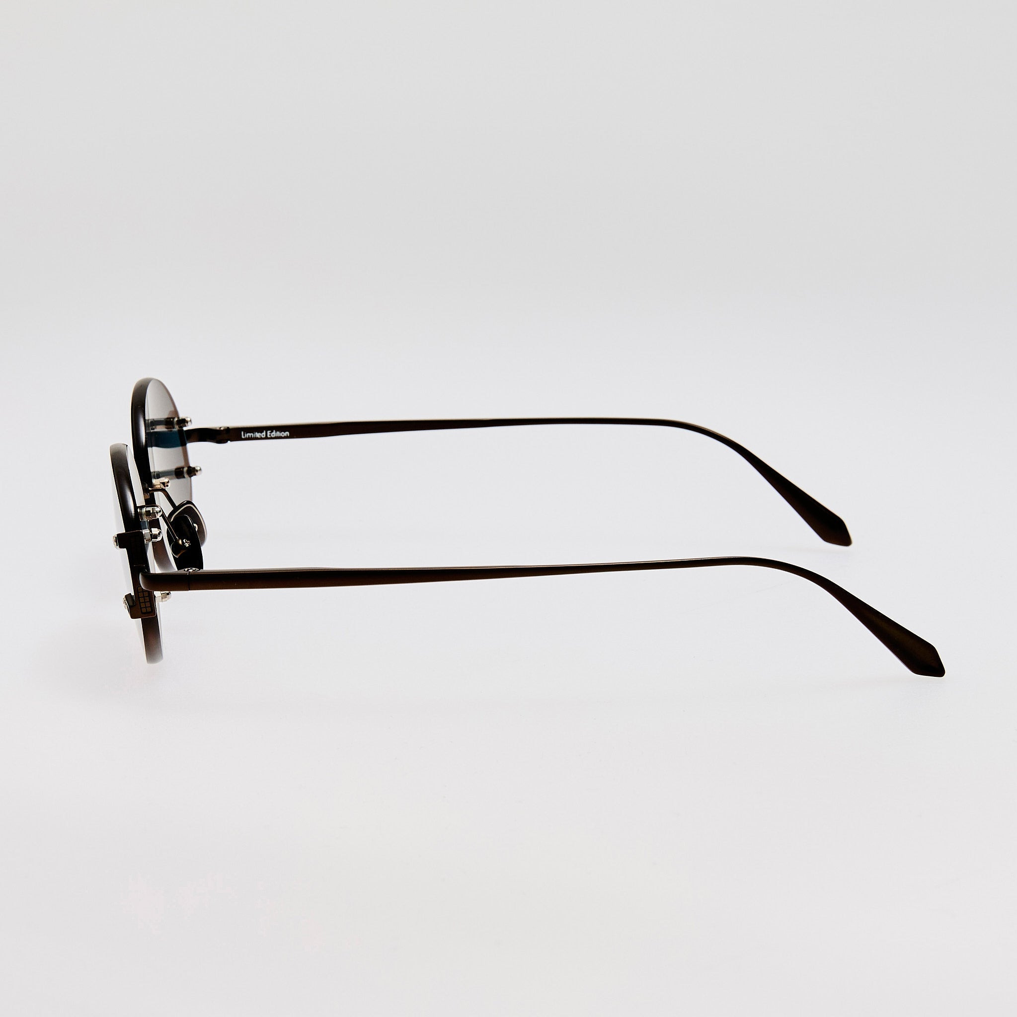Stella Sunglasses in Matt Nickel - 5