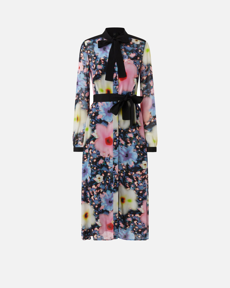 FLORAL SHIRT DRESS 1