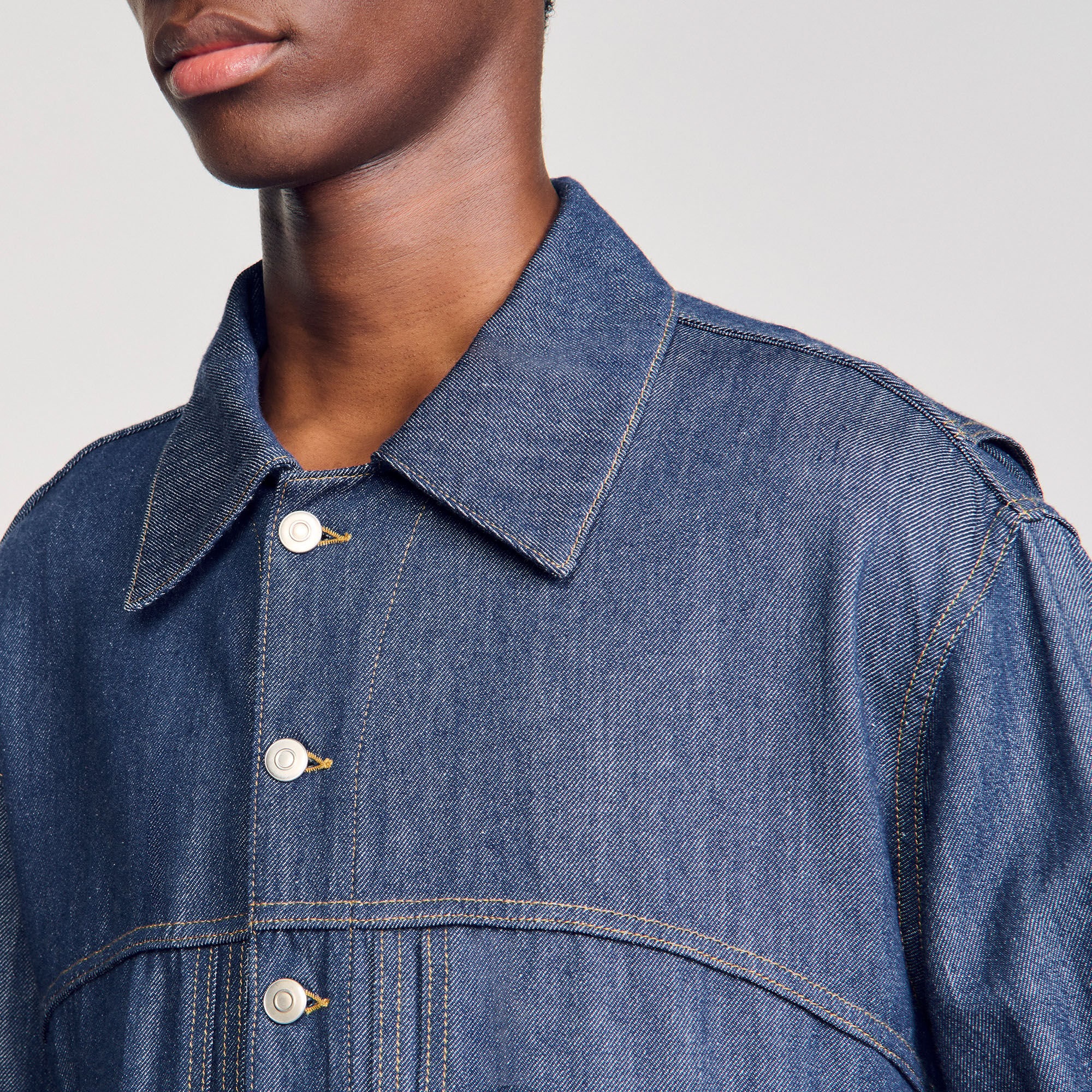 CHAMBRAY JACKET - 3