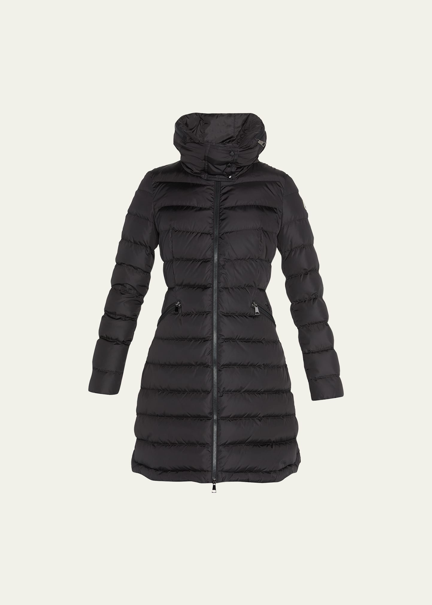 Moncler Flammette High Neck Puffer Coat bergdorfgoodman REVERSIBLE