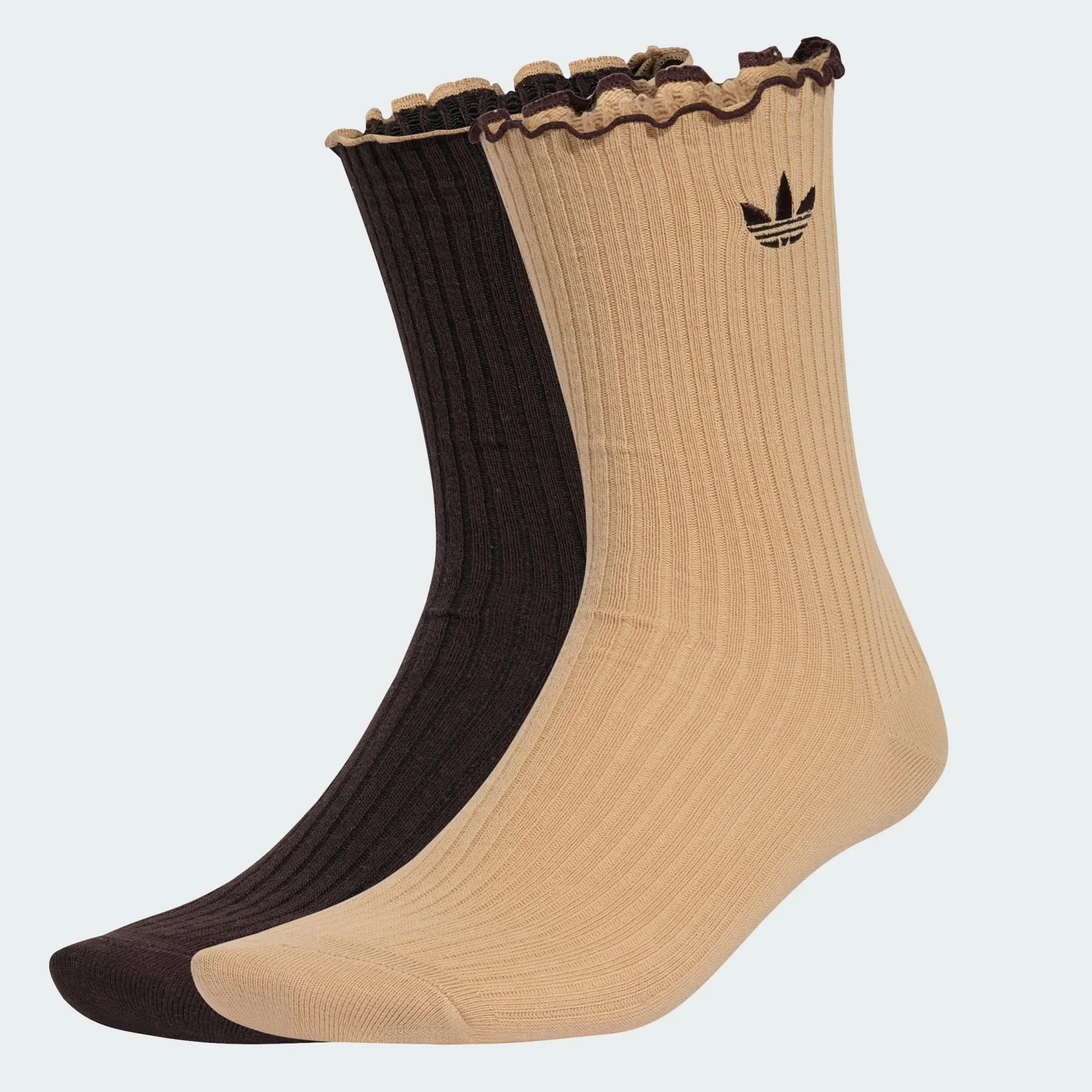 RUFFLE CREW SOCKS 2 PAIRS - 1