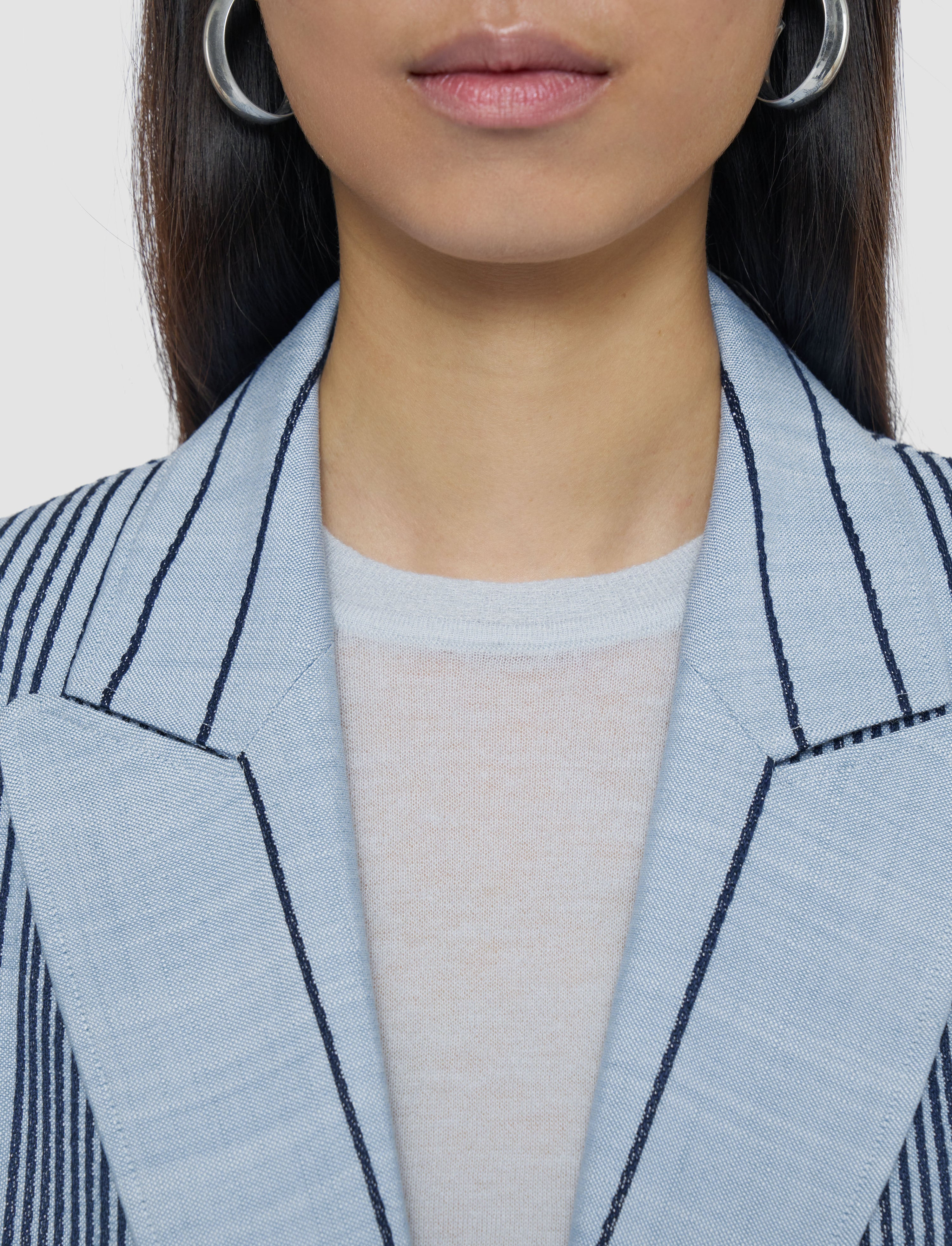 Berlier Embroidered Stripes Jacket - 5