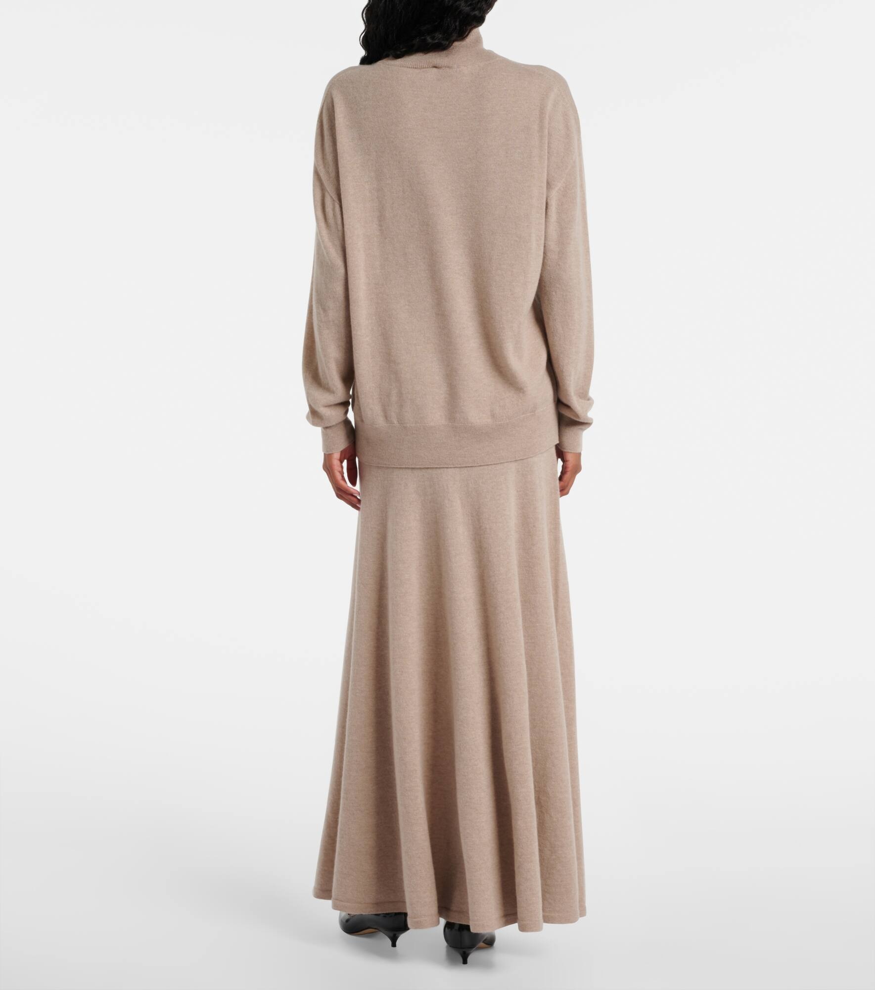 Jabari cashmere turtleneck sweater - 3