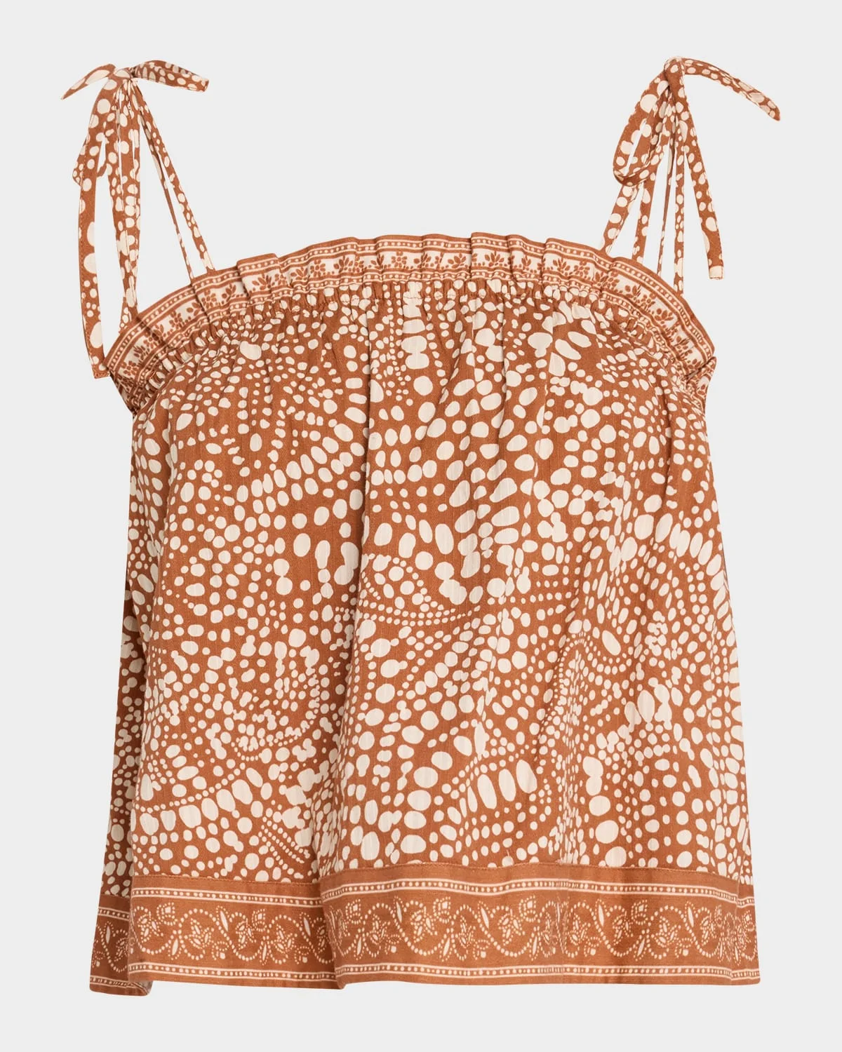 Scarlett Tie-Shoulder Tank Top - 1