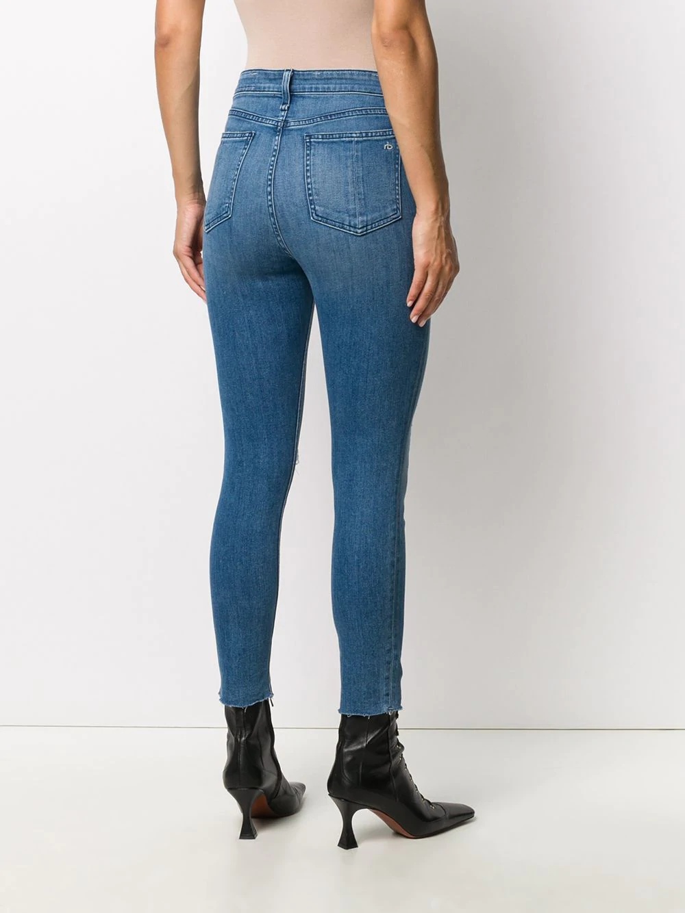 Nina high-rise skinny jeans - 4