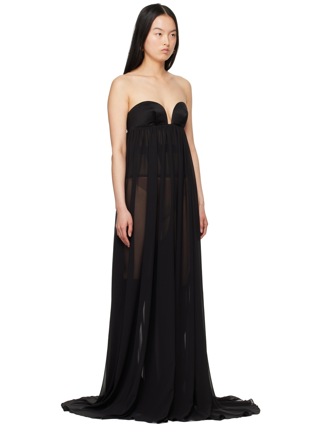 Black Sweetheart Jumpsuit - 2