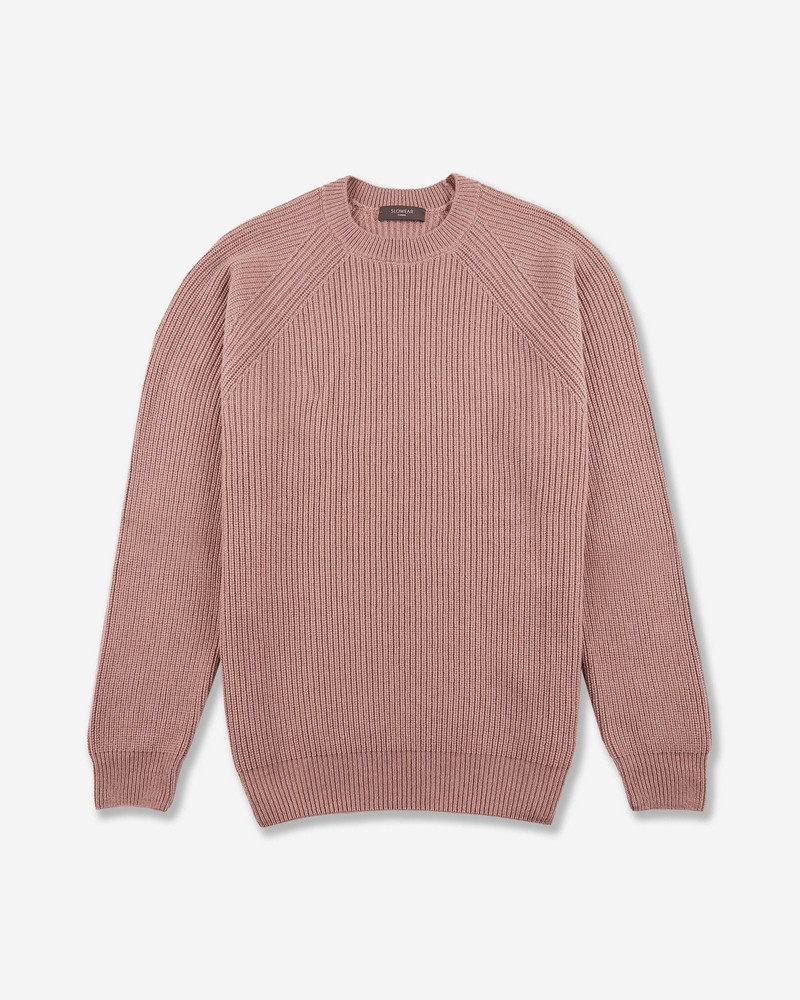 Slim fit cashmere crewneck sweater 1