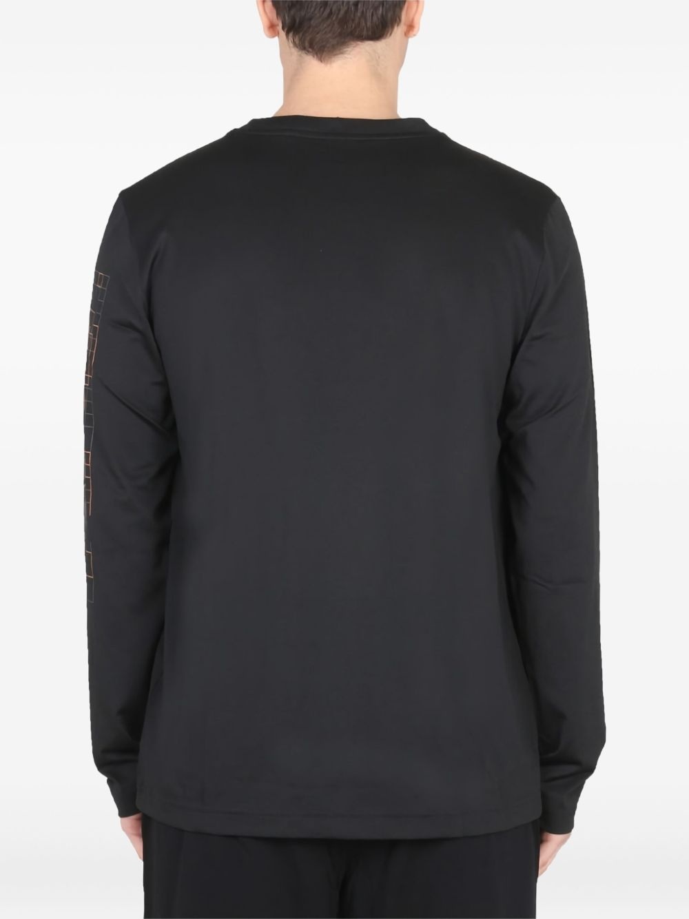 logo-print long-sleeve T-shirt - 4