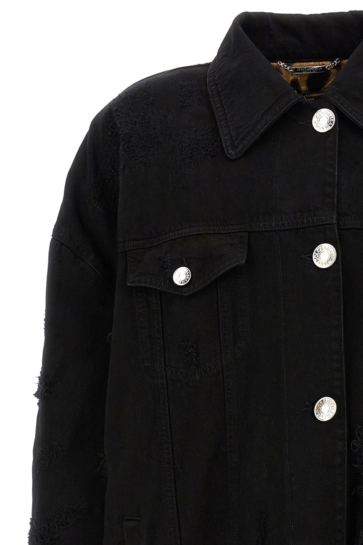 Denim long jacket - 4