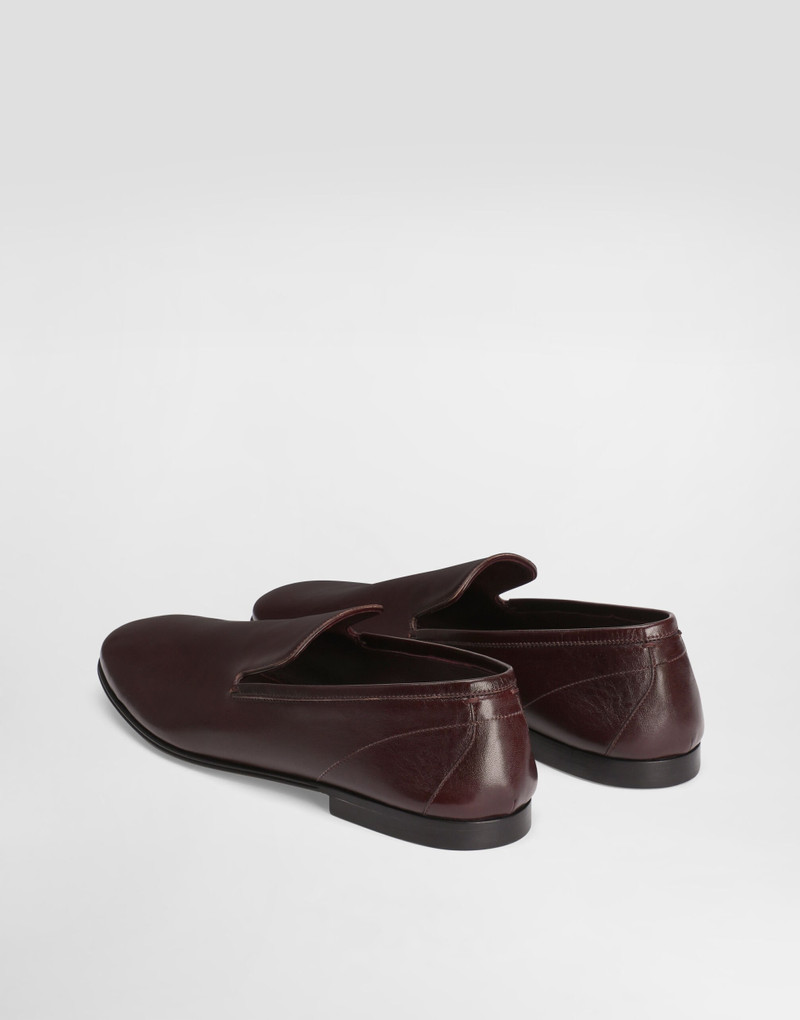 Dolce & Gabbana Erice leather slippers outlook