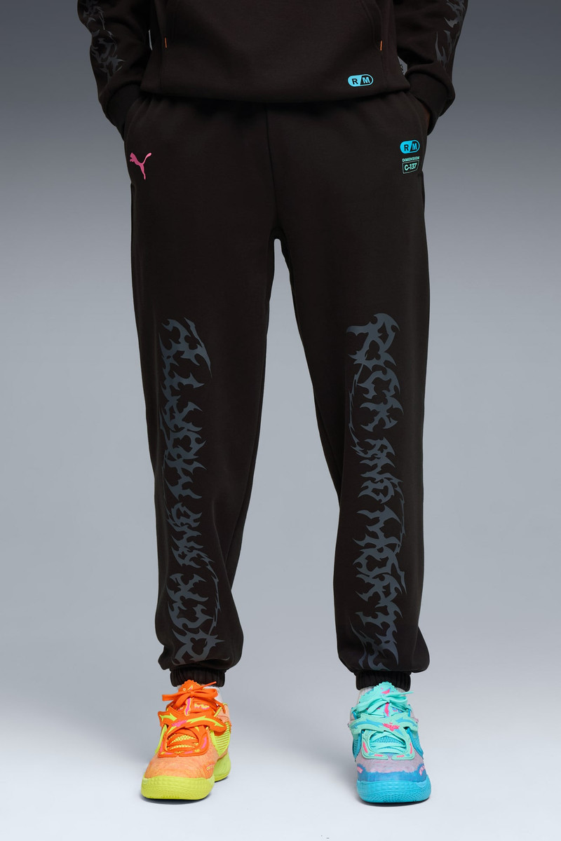 PUMA PUMA x RICK AND MORTY Men's Basketball Sweatpants outlook