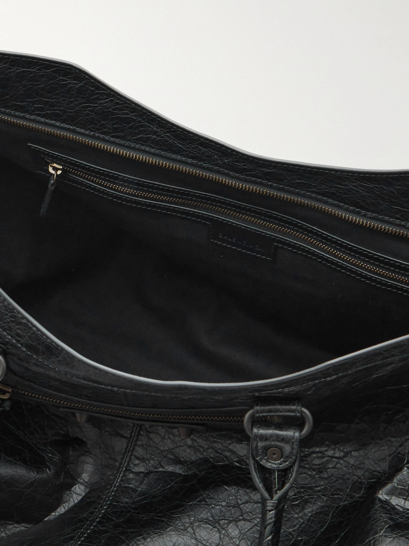 Le City Travel Arena Textured-Leather Tote Bag 5