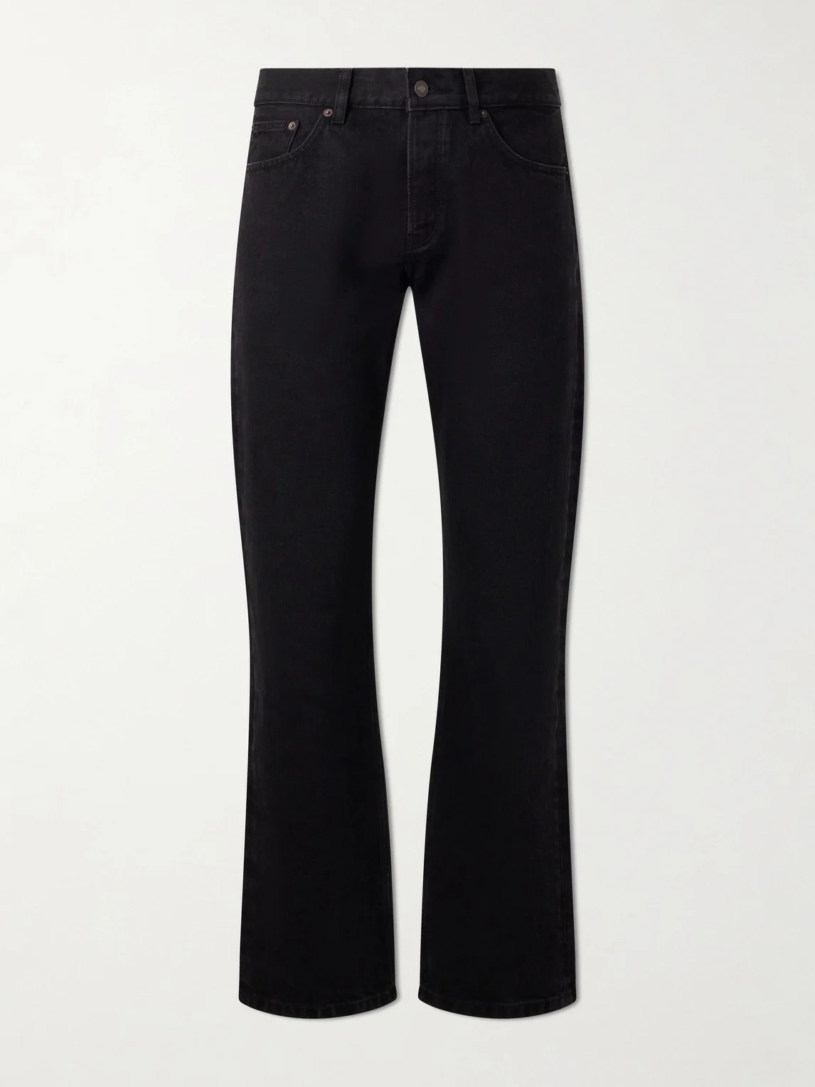 Arrow Straight-Leg Cotton Jeans - 1