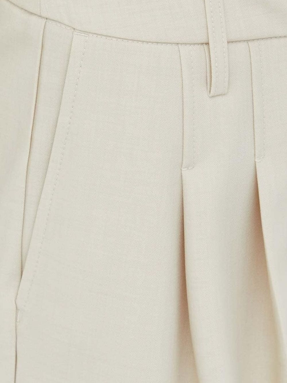pleated tailored shorts - 4