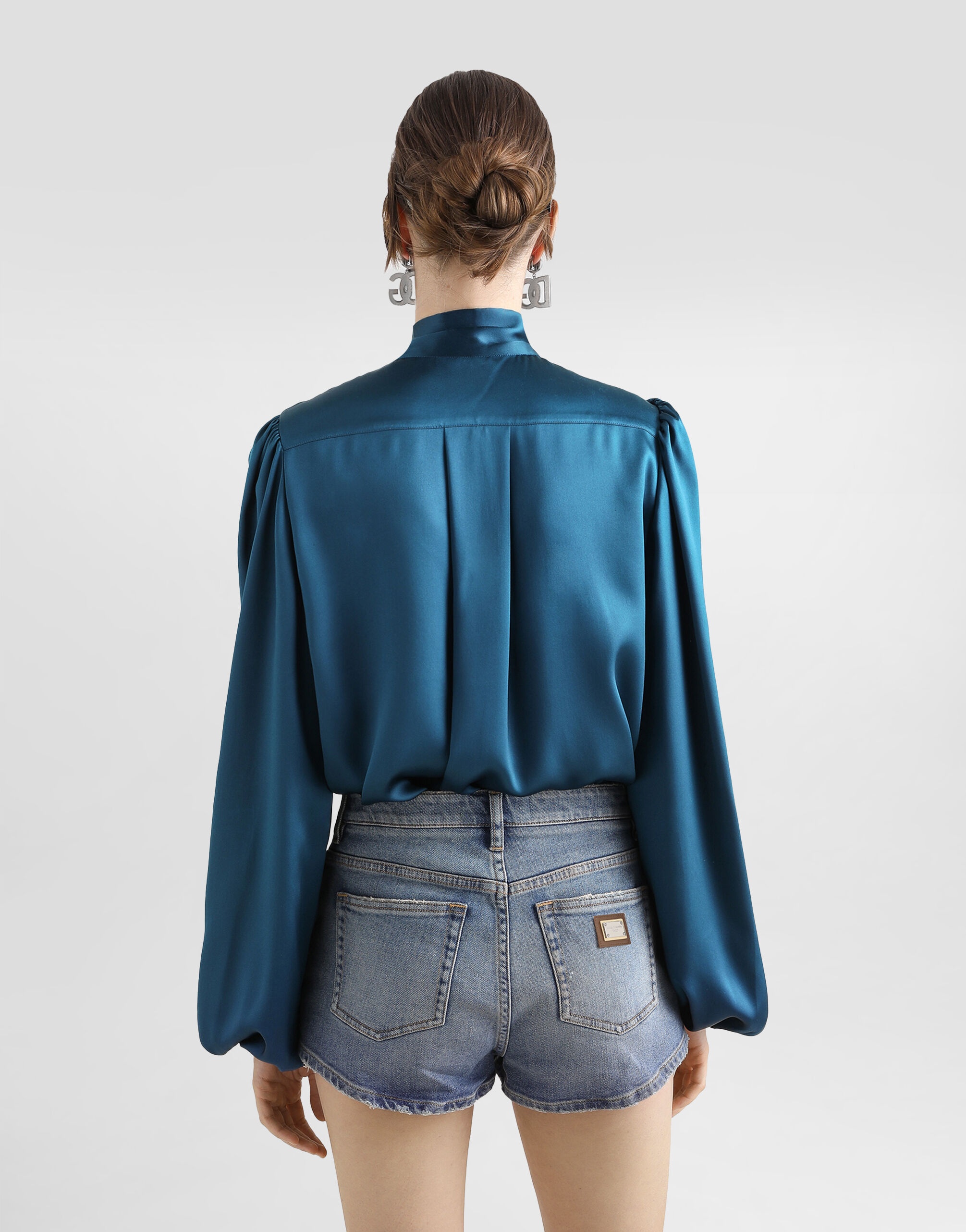 Denim shorts - 5