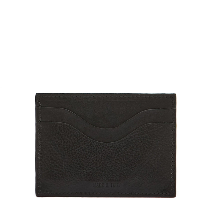 IL BISONTE Salina Card Case Nero outlook