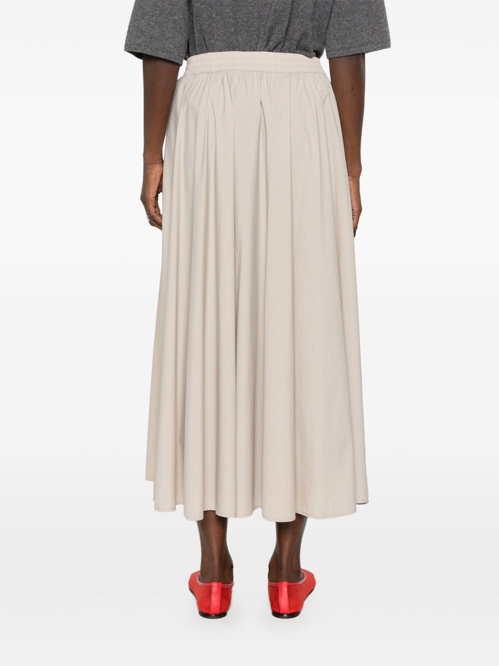 A-line midi skirt - 4