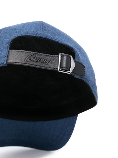 Brioni logo-embroidered baseball cap outlook