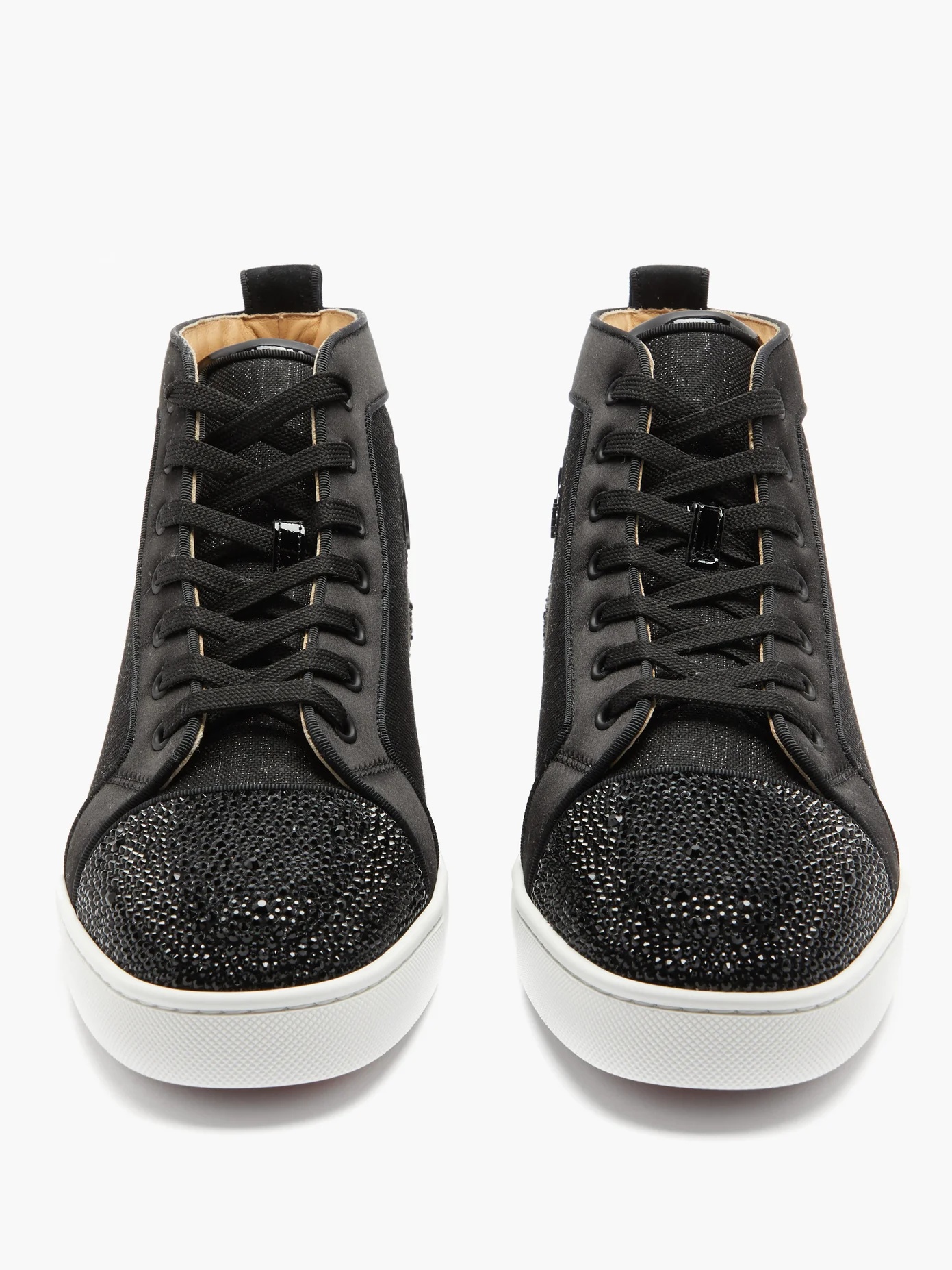 Louis P Strass II canvas high-top trainers - 5