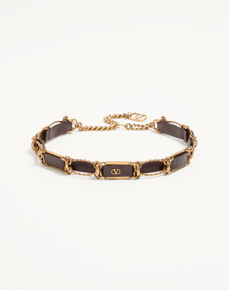 VLOGO SIGNATURE CHAIN BELT 1