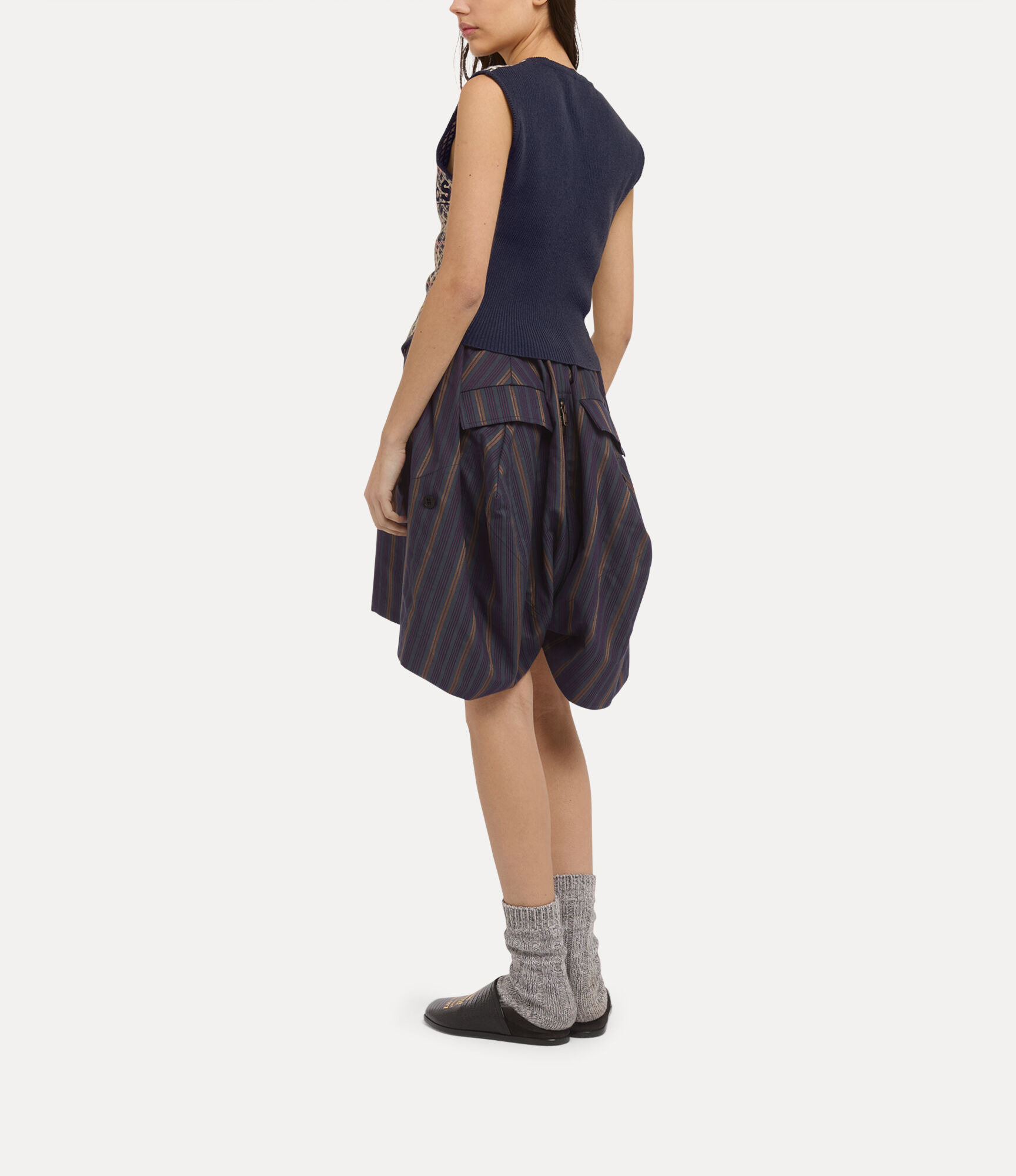 ZIP SALOON CULOTTES - 3