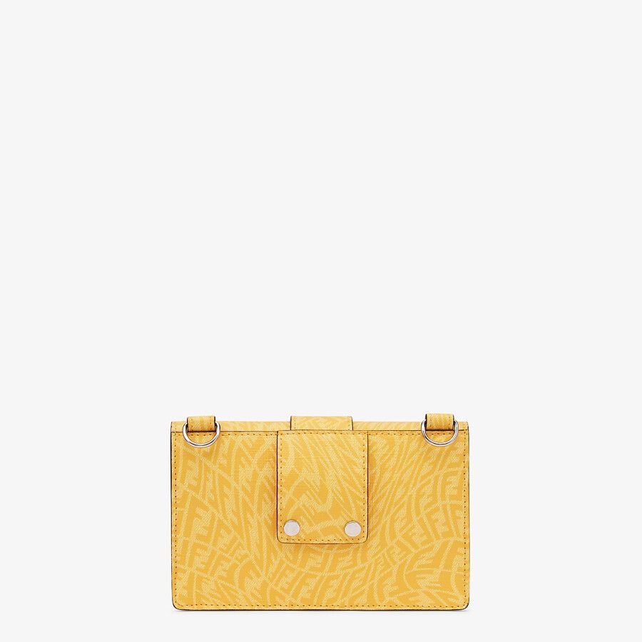 Yellow fabric bag - 3