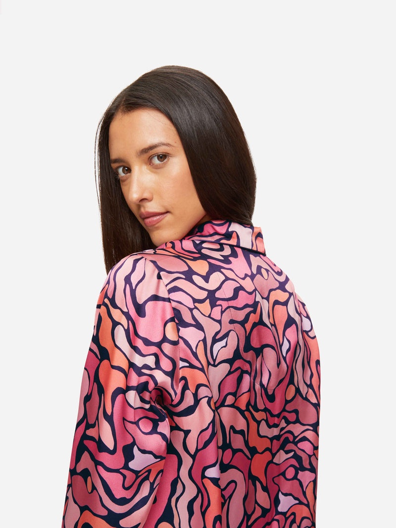 Women's Pyjamas Brindisi 85 Silk Satin Multi - 2