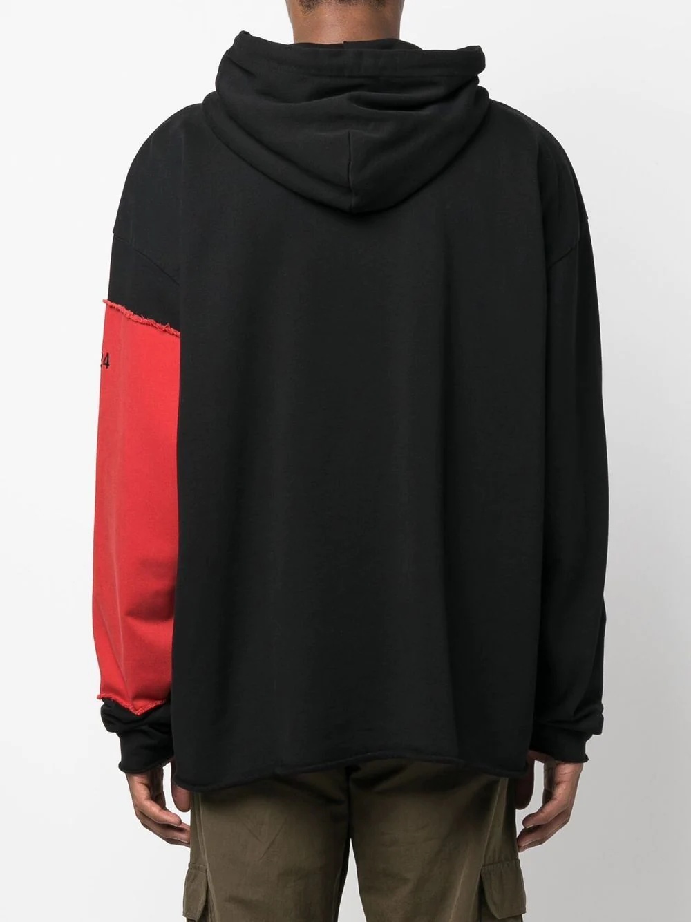 drawstring cotton hoodie - 4