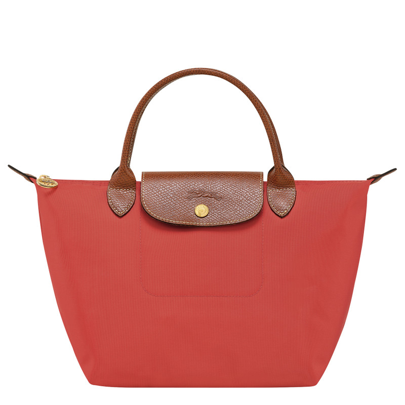 Le Pliage Original S Handbag Tomato - Recycled canvas - 1