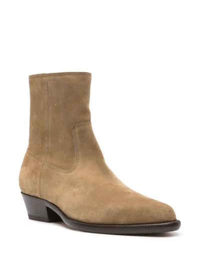 Isabel Marant pointed-toe suede ankle boots outlook