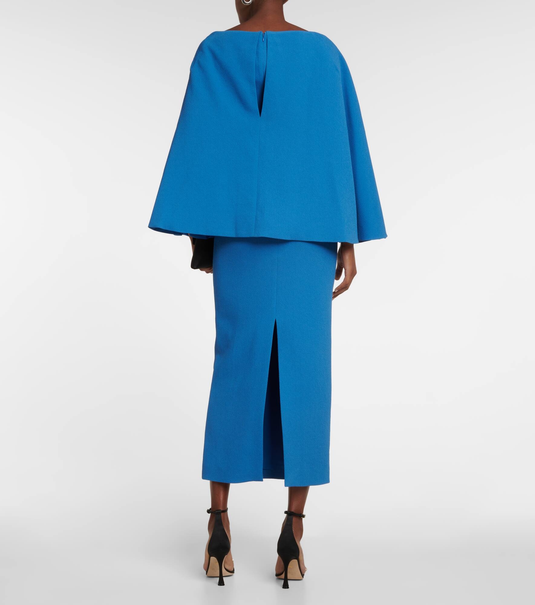 Niesha crêpe midi dress - 3
