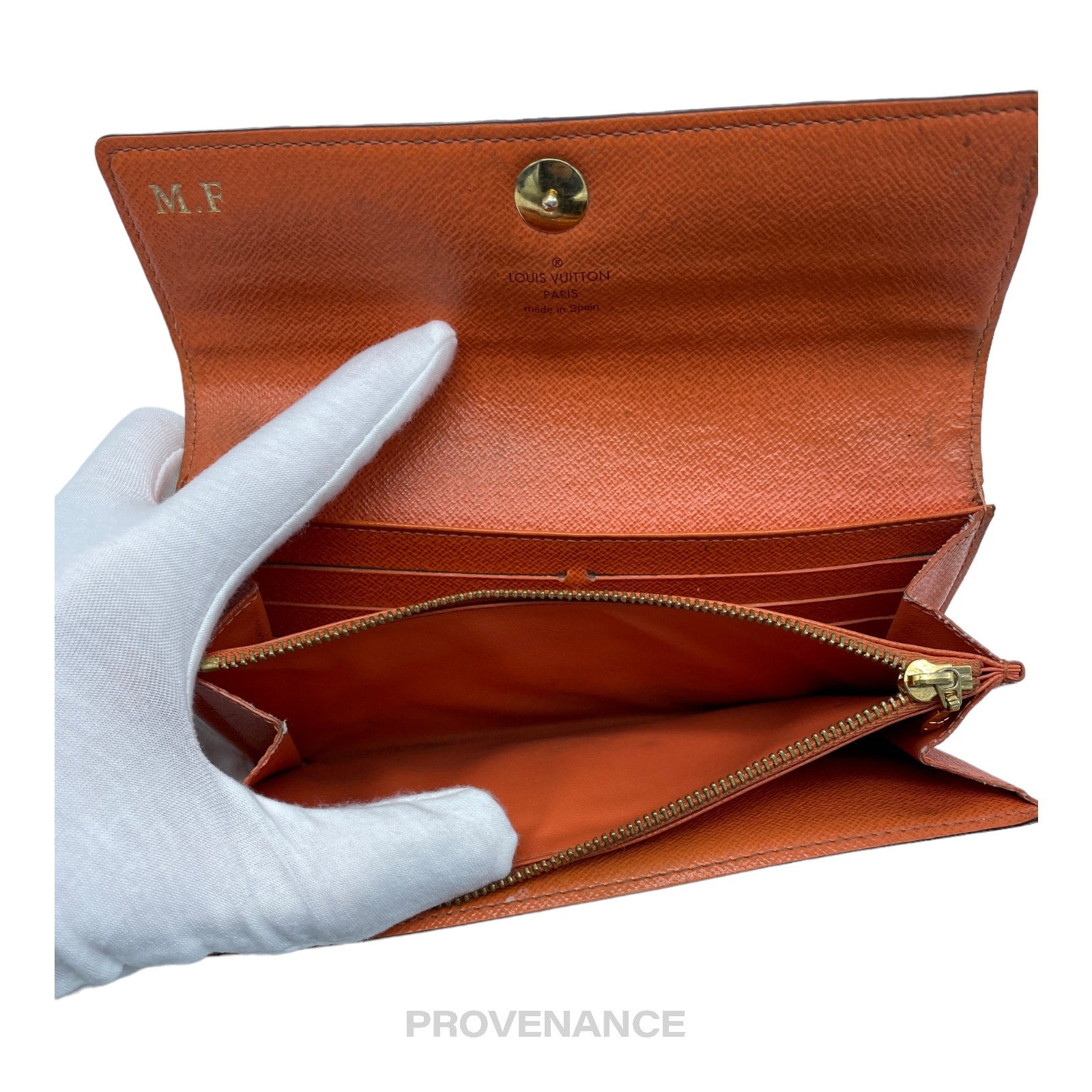 Louis Vuitton  Sarah Long Wallet - Monogram Multicolore Orange - 8