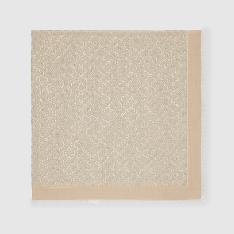 GUCCI GG wool shawl outlook