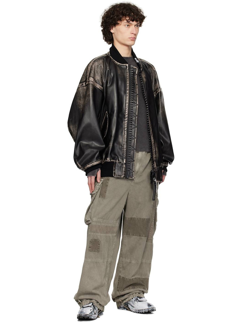 Maison MIHARAYASUHIRO Gray Repair Cargo Pants outlook