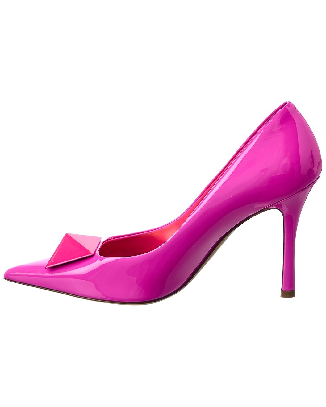 Valentino One Stud 100 Patent Pump - 2