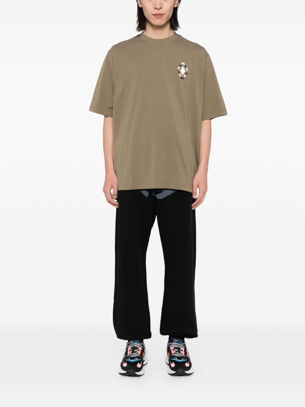 graphic print pants - 2