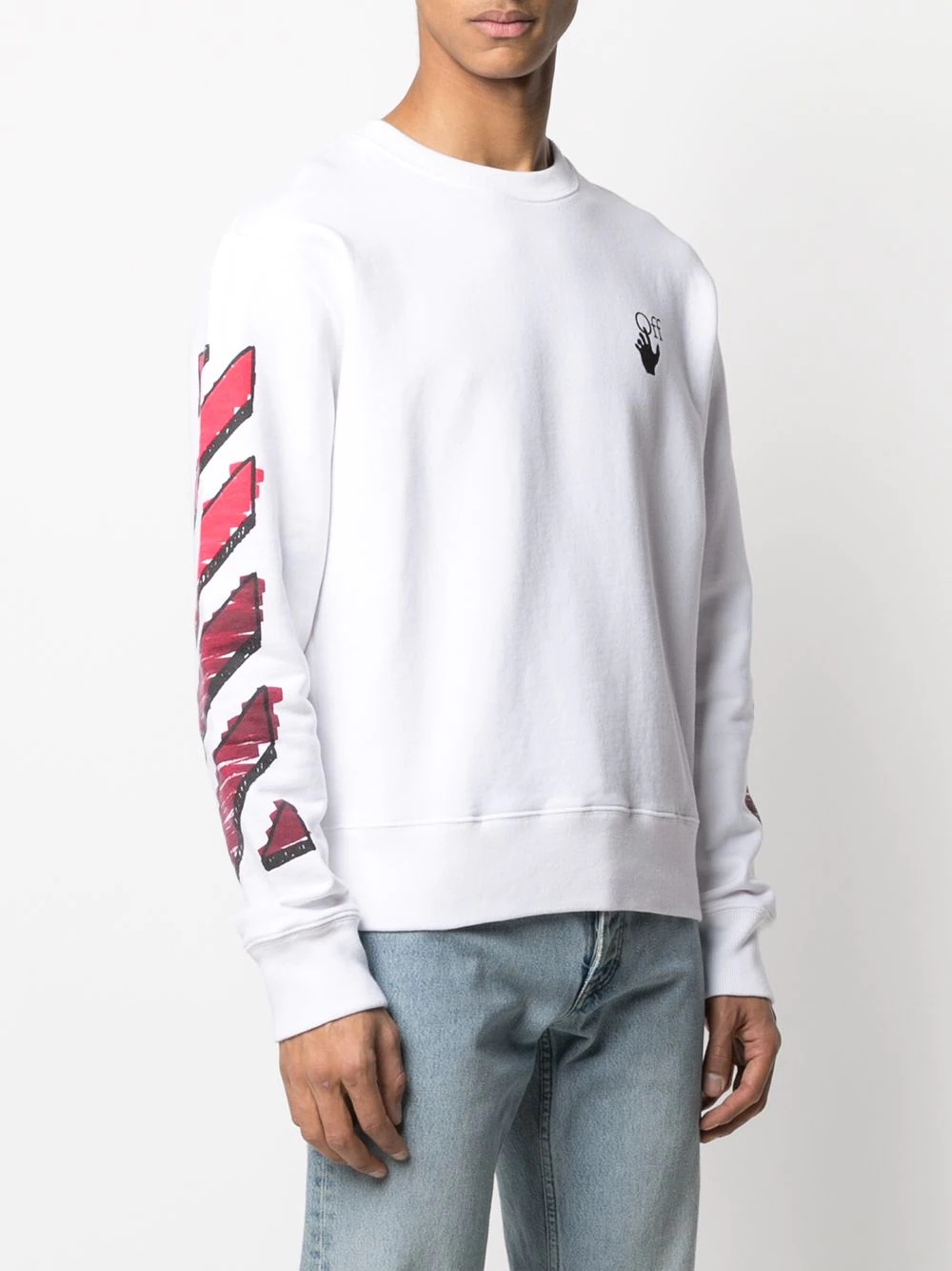 Marker Arrows cotton sweatshirt - 4