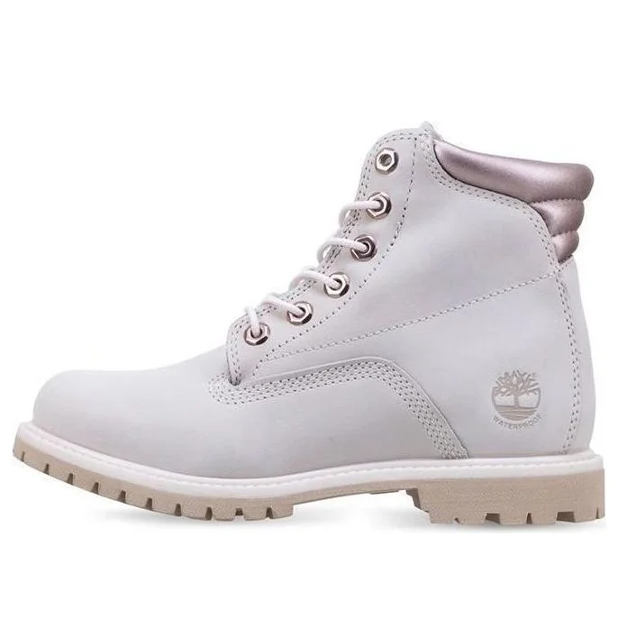(WMNS) Timberland Waterville 6 Inch Waterproof boots 'Pale Pink' A25XH - 1