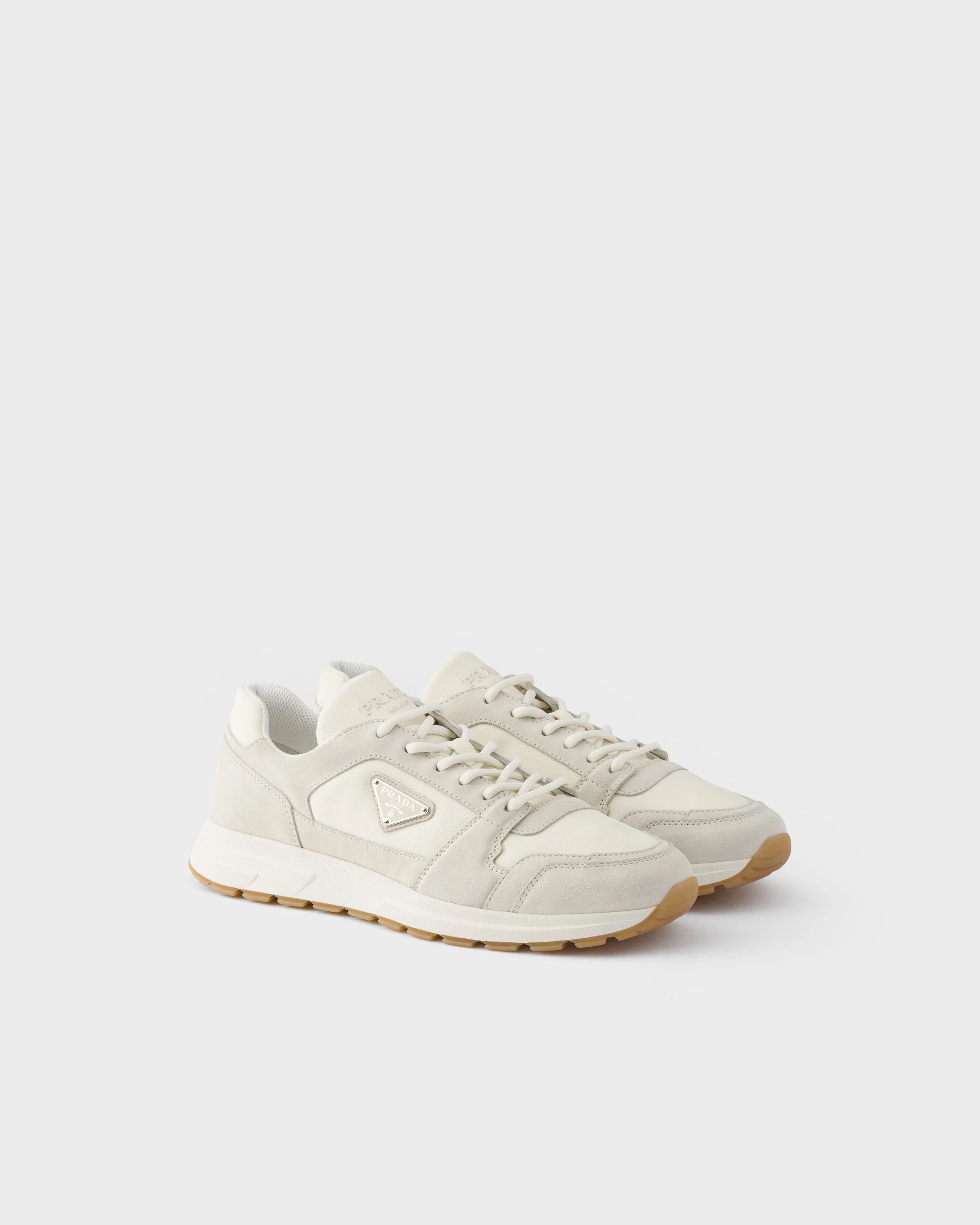 Prax suede and Re-Nylon sneakers - 1