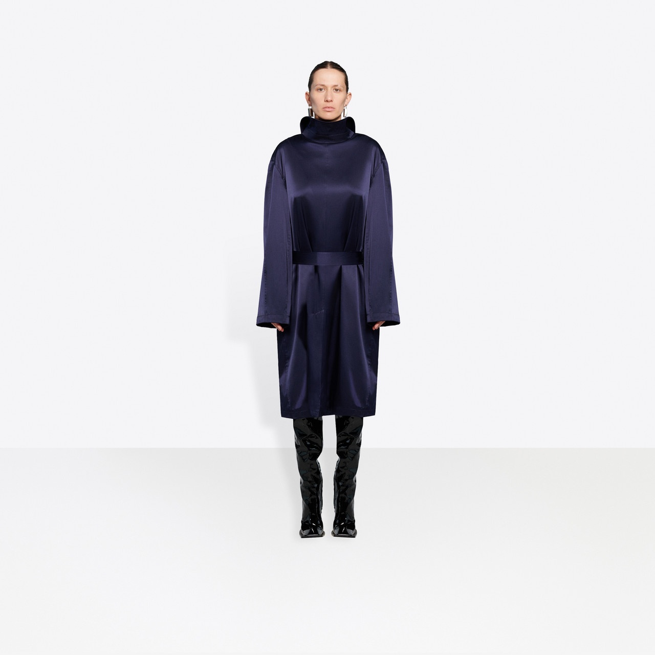 Back To Front Trench Dress - 3